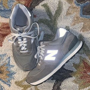 New Balance Women’s 574 Suede Tennis Shoes